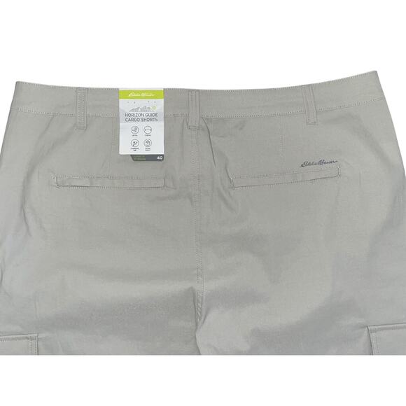 NEW Eddie Bauer Horizon Guide Cargo Shorts Size 40 / 10" Inseam DWR UPF 50+‎ EUC - Picture 8 of 10